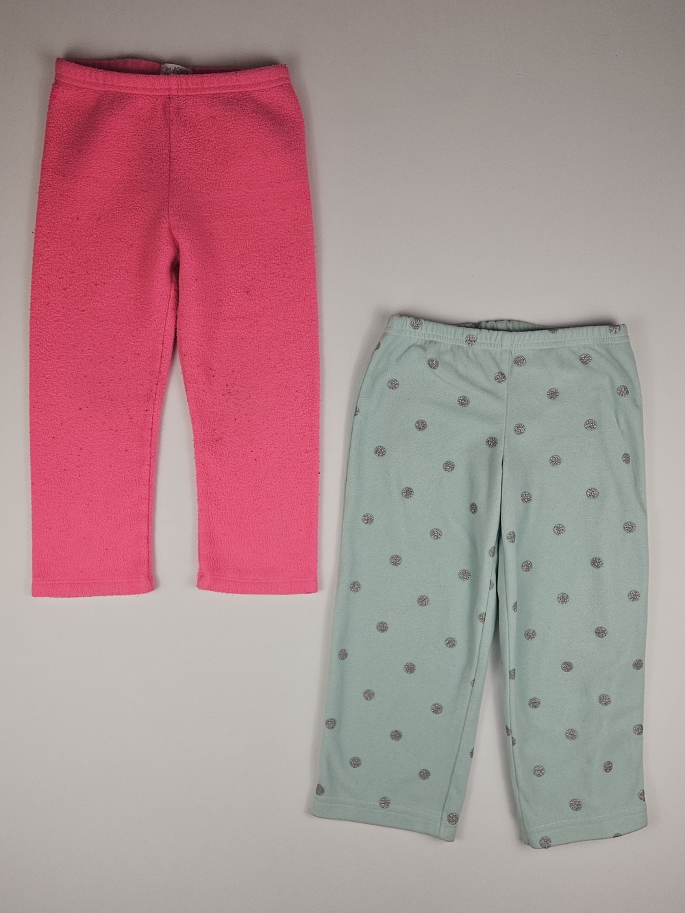 5/$25 3T Toddler Pants Bundle Carter’s Polka Dot & Place Pink Fleece Play Pants